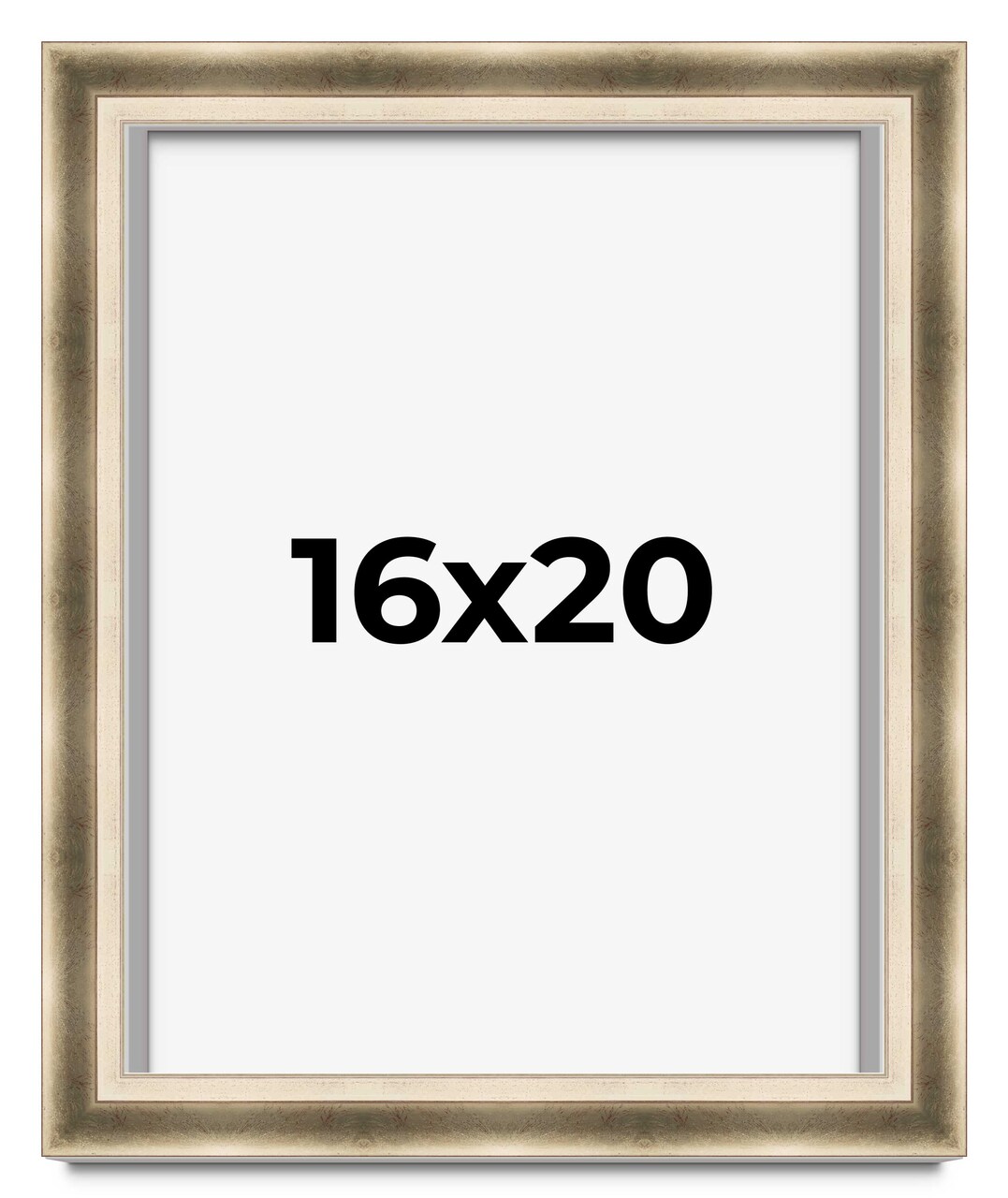 16x20 Deep Shadow Box Picture Frame with UV-Resistant Acrylic & Acid Free Backing, Available in 4 Finishes - Gold, Silver, Brown, White